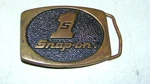 Vintage Snap On Tools Number 1 Solid Brass Made Usa Belt Buckle SPP-557 Good. Fixed Price $15.00.