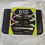Cousin 6 Jewelry Tools Set With Carry Case Bent Nose Pliers Needle. Fixed Price $15.00.
