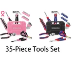 Workpro 35-PIECE Tools Set, General Household Kit With Storage Toolbox New. Fixed Price $39.99.