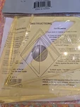 Robert Larson Plastic Center Finder New Package. Fixed Price $9.95.