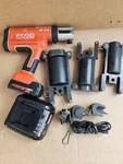 Ridgid Press With 1/2" 7/8" 1-5/8" Frames. Fixed Price $1169.00.