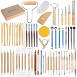 61PCS Ceramic Clay Tools Kit Pottery Sculpting Shapers Carving. Fixed Price $33.14.
