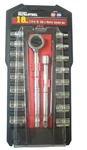 Ultrasteel 18 Piece 3/8 Inch Drive Sae &metric Socket Set Model UA20036A - New. Fixed Price $44.44.