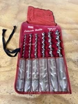Vintage Wards Lakeside 6 Piece Set Auger Hand Drill Brace Bits, Ship Ready, Nice. Fixed Price $39.00.