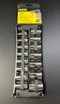 Stanley 15 Piece 1/2" Drive 12-POINT Sae Socket Set 94-547 (5/16" Through 1"). Fixed Price $34.95.