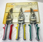 Hdx Cutting Scissor Aviation Snip Metal Sheet Shear Pliers 3 Piece Tool Set. Fixed Price $23.80.