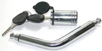 Towsmart Boomerang Bent Locking Hitch Pin 1/2IN Chrome Plated With Keys. Fixed Price $13.90.