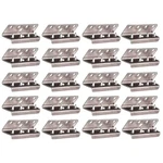 C.s. Osborne #239-S Metal Clips For Pirelli 2" Rubber Webbing 20 Pcs.. Fixed Price $9.50.