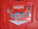 Craftsman CMMT12021 83 Pieces Mechanics Tool Set New. Fixed Price $73.60.