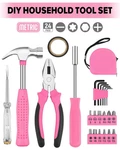 24PCS Home Diy Tool Kit For Household, Office & Garage - General Repair Small.... Fixed Price $28.99.
