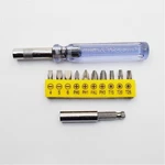 New Smith & Wesson Promotional 4-3/4 Inch Magnetic Tip Screwdriver Set. Fixed Price $9.97.