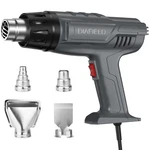 Diafield 1850W Heat Gun, Dual Temperature Settings, Fast, - Scratch & Dent. Fixed Price $23.43.