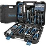 Home Tool Kit 148-PCS Household Basic Portable Hand Repair Set With Ca.... Fixed Price $46.24.