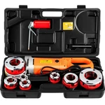 Vevor Electric Pipe Threader Threading Machine 2300W 6 Dies 1/2-2" Portable. Fixed Price $284.90.