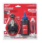 Milwaukee 48-22-3993 100 Ft Aluminum Chalk Reel Kit With Blue & Bonus Line. Fixed Price $27.95.