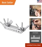 Folding Tool Set With Screwdrivers And Hex Key Wrenches, Seven Functional Too.... Fixed Price $41.37.