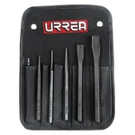 Urrea Striking Tool Set 5-PIECE Chisel, Drift Pin And Punch Kit With Black Oxi. Fixed Price $30.89.