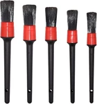 Detailing Brush Set - 5 Different Sizes Premium Natural Hair Mixed Color: Gray. Fixed Price $13.49.