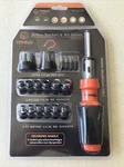 Torelli 29 Piece 1/4" Socket And Ratcheting Bit Driver INV00709 Magnetic. Fixed Price $6.99.