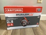 Craftsman V20 7-1/4IN Brushless Rp+ Circular Saw (tool Only). Fixed Price $120.94.