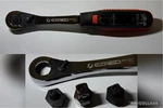 Ezred MR3N1 - In Ratchet 1/4 , 3/8 1/2 Heads All Stored The Handle!. Fixed Price $19.99.