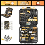 228-PIECE Socket Wrench Set Auto Repair, Hand Tools, Storage Case, Mixed. Fixed Price $129.99.