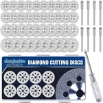 20 22 25 30MM 40PCS Diamond Cutting Wheel 545 For Dremel Rotary Tool With 402 Ma. Fixed Price $31.17.