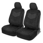 Motor Trend Super Sport Gray Faux Leather Covers, Front Seats Modern T.... Fixed Price $24.10.