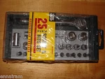 Tool Shop 25 Piece Socket & Bits Set New. Fixed Price $31.15.