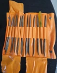Vintage Assorted 12 Diemakers Riffler Files King Machinery Inc No 1584-009. Fixed Price $75.00.
