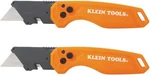Klein Tools 44313 Folding Utility Knife, 2-PACK. Fixed Price $26.99.