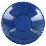 14" Blue Plastic Gold Pan W/ Shallow & Deep Riffles For Prospecting. Fixed Price $10.95.