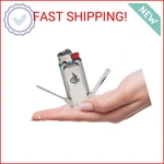 Lighterbro Micro Compact Stainless Steel Sleeve Multi-tool Cas. Fixed Price $22.81.
