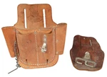 Vintage Bolen Leather Products S5421 Hammer Hook & S4891 Belt Pouch For Tools. Fixed Price $8.99.