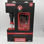 Craftsman V-series 3 Ratcheting Screwdriver Set 18 Piece CMHT68142V. Fixed Price $35.00.
