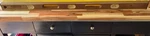 Vintage Stanley 42-347 Wooden/brass Ft Level With Hard Plastic Carrying Case. Fixed Price $70.00.
