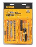 Dewalt DWMT81610 1/4" Drive Mechanics Tool Set, 50 Pieces With Portable Case. Fixed Price $45.99.