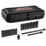 Vevor Impact Sockets Set 18PCS 6-POINT 3/8" Drive Bit Ratchet Tool Kit Case. Fixed Price $31.99.
