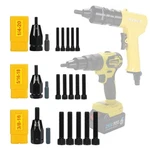 Hifeson Pneumatic Self-locking Rivet Nut Gun Head(replacement Mandrel Each 5P.... Fixed Price $81.38.