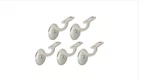5-PACK Design House Jumbo Handrail Bracket Satin Nickel. Fixed Price $16.14.