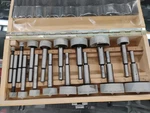 Carb-tech Code No. YB16 High Carbon Steel 16PC Fordtner Bit Set. Fixed Price $50.00.