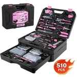 510 Piece Repair Kit, General Home/auto Set, Toolbox Stora. Fixed Price $86.80.