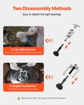 Blind Hole Bearing Puller Set, 16-IN-1 Inner Race And Seal Extractor Ki. Fixed Price $62.90.