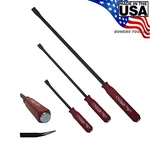 Wilde 3PC Pry Bar Set Hammer Strike Hard Cap Handle 12" 17" 25" Made In Usa. Fixed Price $52.79.
