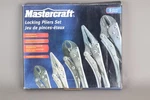 New Mastercraft 5 Pc Locking Pliers Set Carbon Steel. Brand Never Used. Fixed Price $29.99.