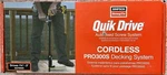 Simpson Strong-tie Quik Drive PRO300SG2DC2K 20V Cordless Decking System 2000RPM. Fixed Price $399.00.