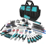 Duratech 269-PIECE Socket Wrench Home Repair Tool Kit With Bag New. Fixed Price $174.97.