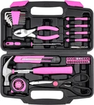 Dowell 40 Pieces Home Tool Set Pink, General Household Hand Kit With Plasti. Fixed Price $26.54.