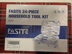 Fasite 24-PIECE Household Tool Kit New Sealed. Fixed Price $24.99.