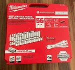 Milwaukee 48-22-9008 3/8" Ratchet & Socket Set. Fixed Price $195.04.